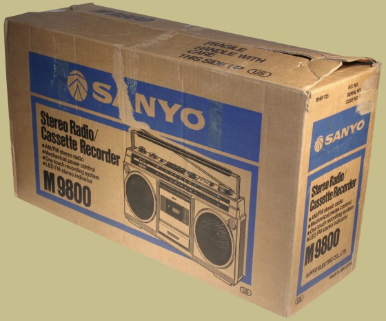 Sanyo M9800 Box