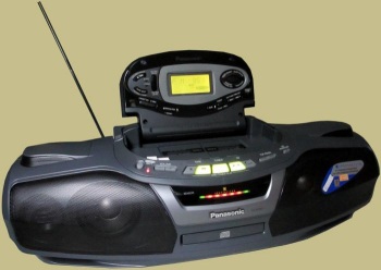Panasonic RX-ED90 Cobra Top Boombox