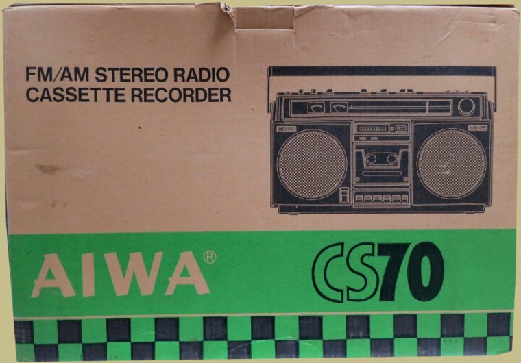 Aiwa CS-70 Original Box